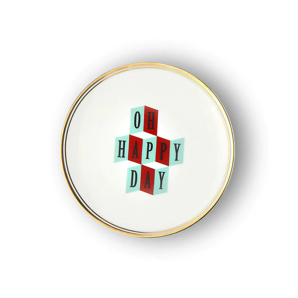 LA TAVOLA SCOMPOSTA OH HAPPY DAY PLATE