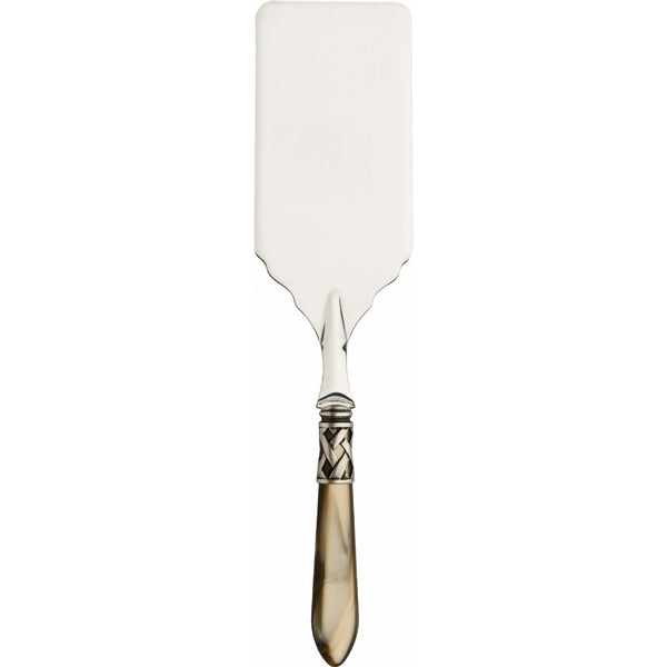 ALADDIN OLD SILVER-PLATED RING LASAGNE & TIRAMISU SHOVEL