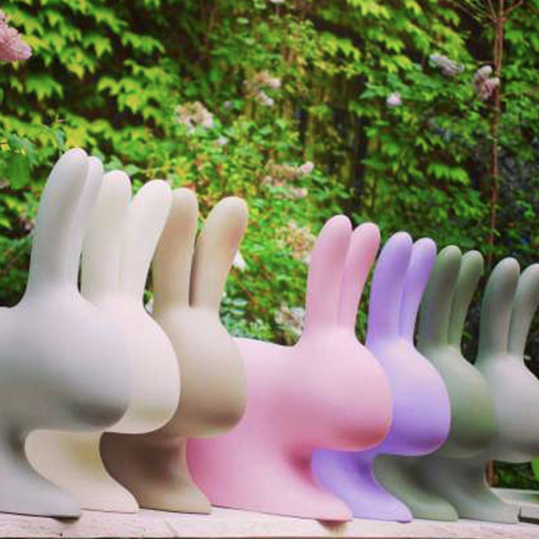Rabbit Chair by Qeeboo on Luxxdesign.com