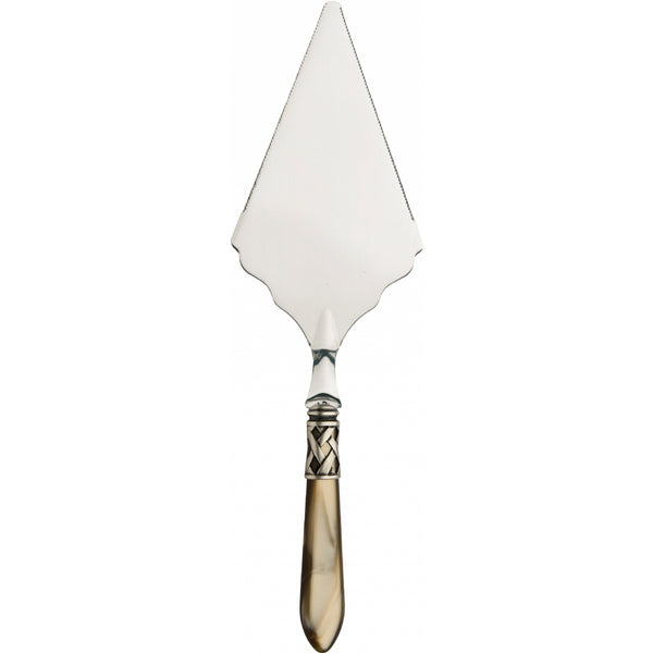 ALADDIN OLD SILVER-PLATED RING PIZZA & PIE SHOVEL