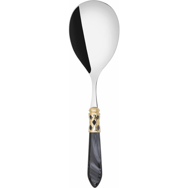 ALADDIN GOLD RING RICE SERVING SPOON
