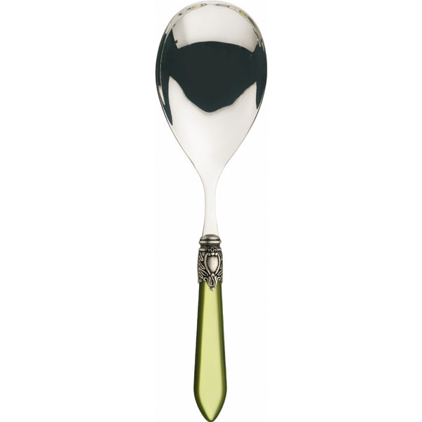 OXFORD OLD SILVER-PLATED RING RICE SERVING SPOON