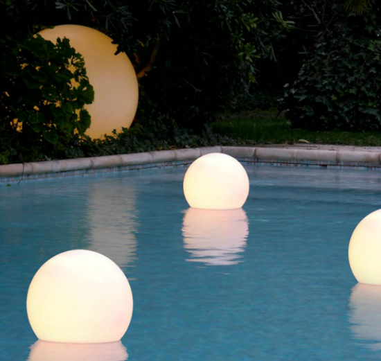 ACQUA GLOBO FLOATING LIGHT BY SLIDE - Luxxdesign.com