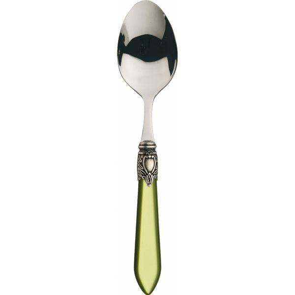 OXFORD OLD SILVER-PLATED RING 6 TABLE SPOONS