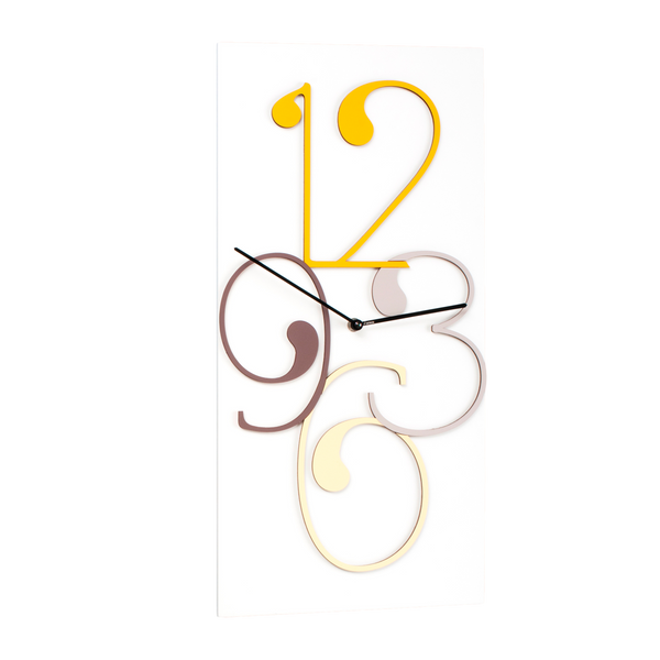 VIRGOLA WALL CLOCK