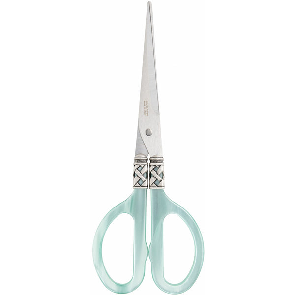ALADDIN OLD SILVER-PLATED RING KITCHEN SCISSORS