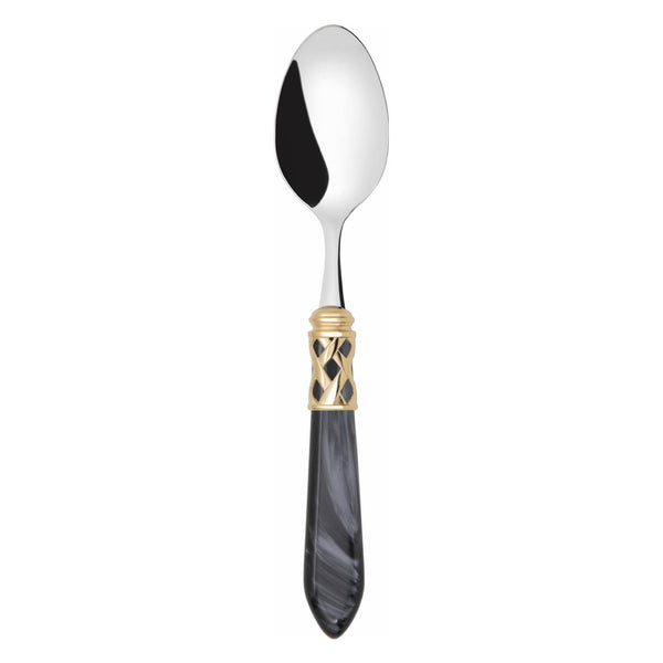 ALADDIN GOLD RING 6 DESSERT SPOONS