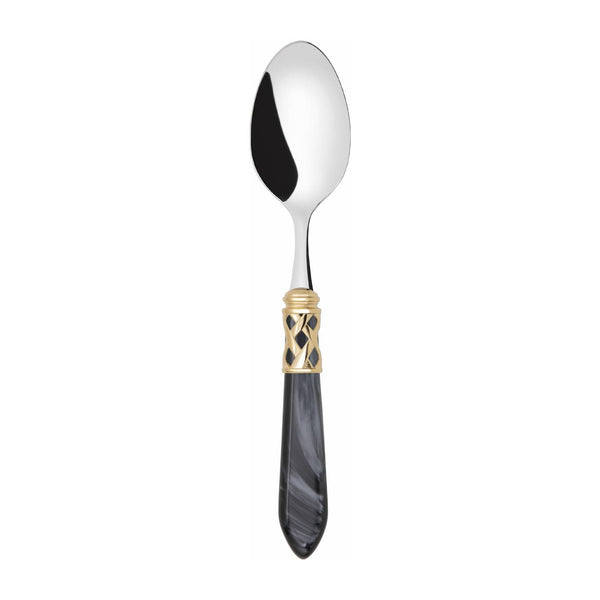 ALADDIN GOLD RING 6 COFFEE & TEA SPOONS