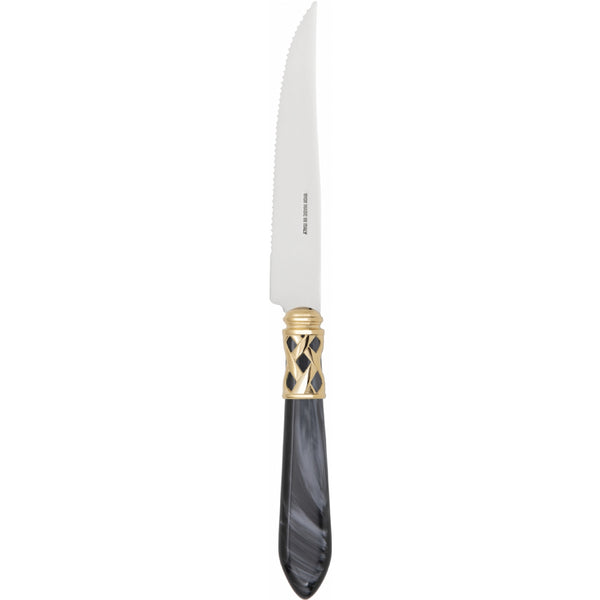 ALADDIN GOLD RING 6 STEAK KNIVES