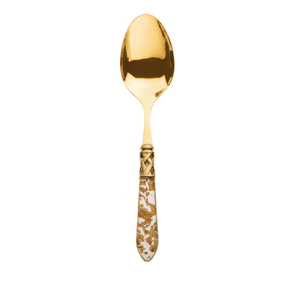 ALADDIN GOLD SALAD SERVING SPOON