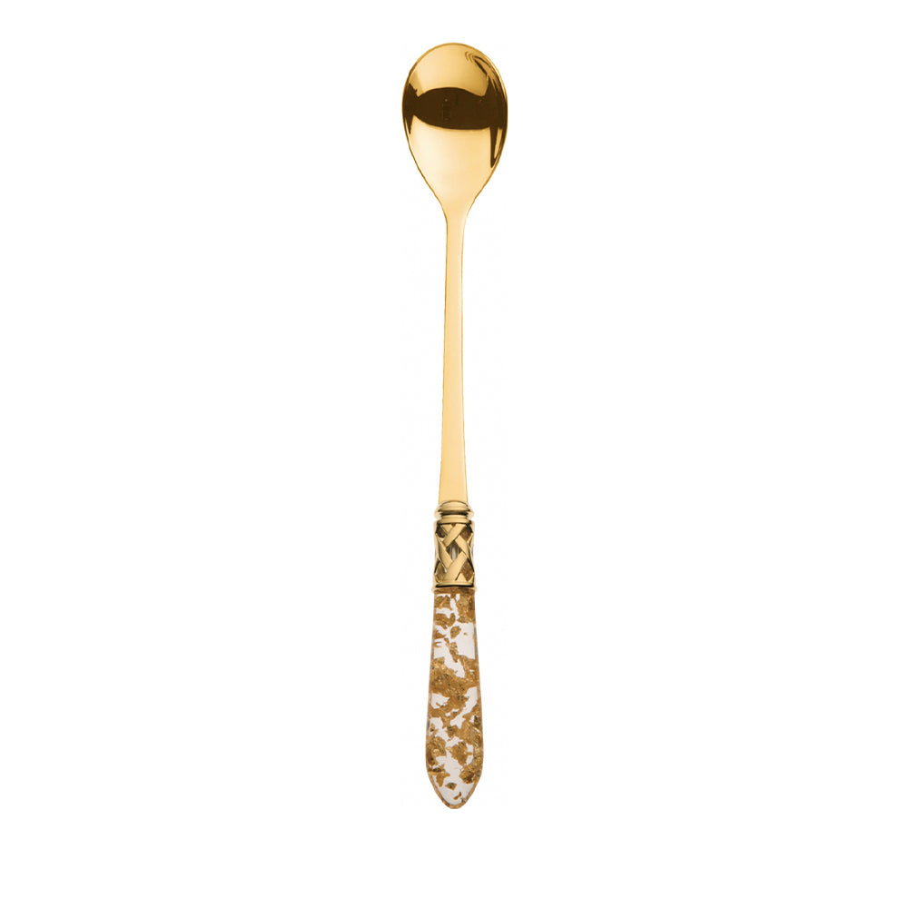 Aladdin Gold 6 Long Drink Spoons by Casa Bugatti on