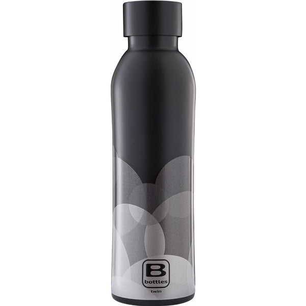 B BOTTLE FADED CIRCLES