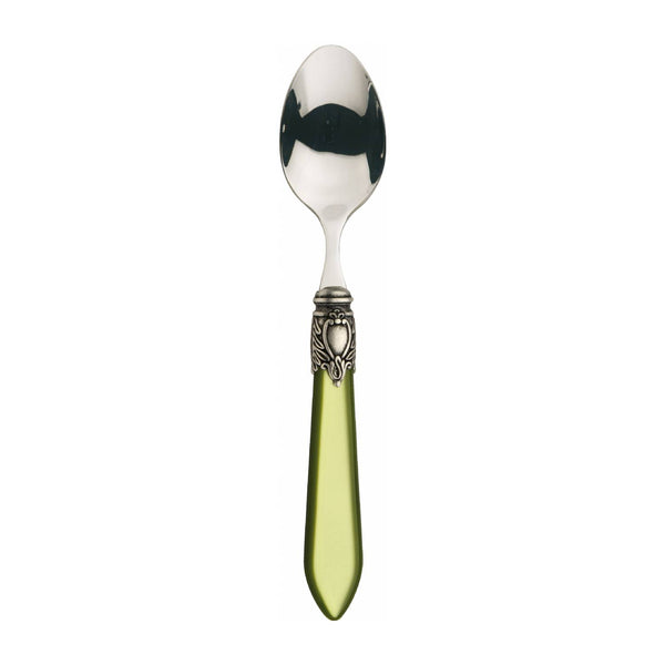 OXFORD OLD SILVER-PLATED RING 6 DESSERT SPOONS